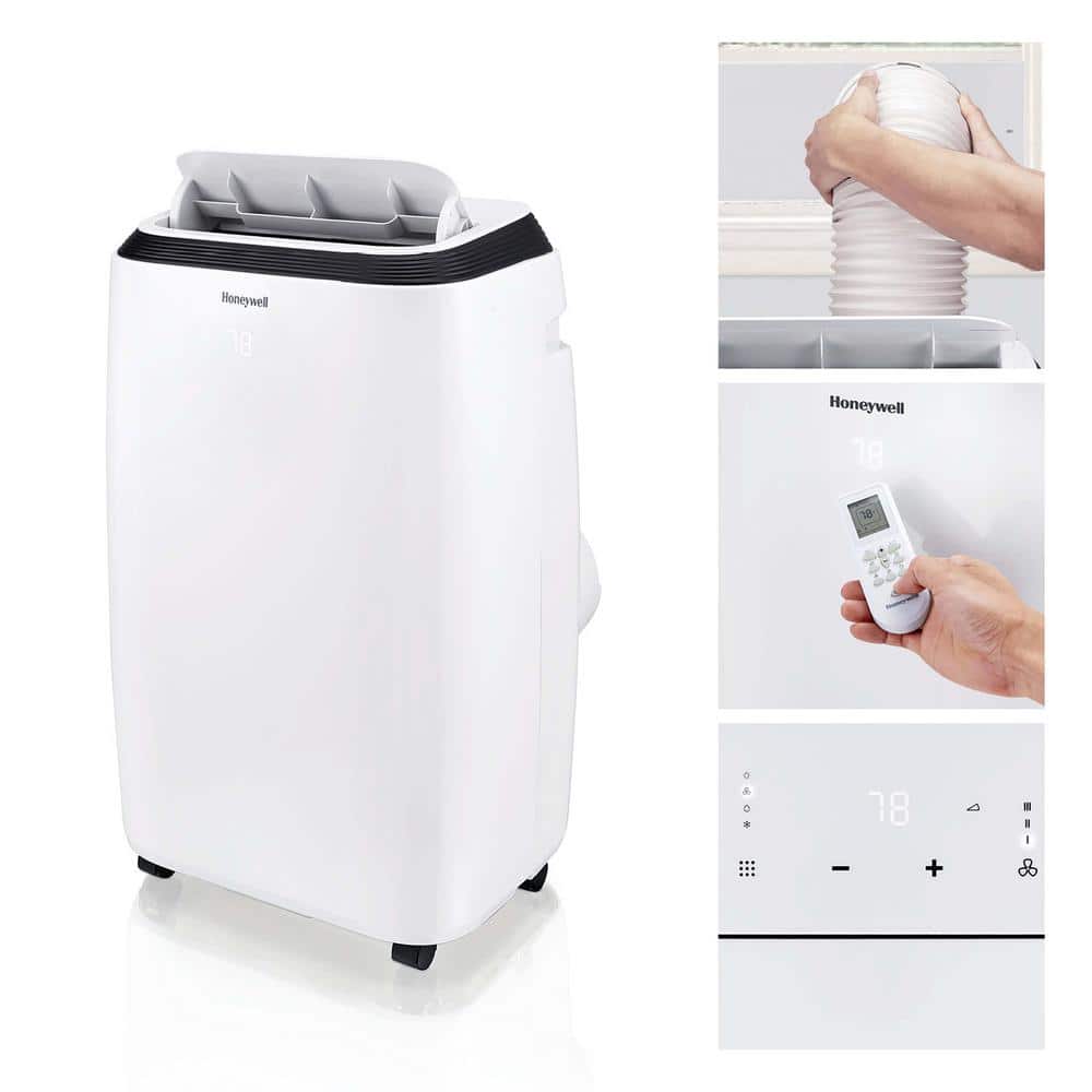 Honeywell Portable AC w/ Dehumidifier & Fan Rooms Up To 450 Sq. Ft