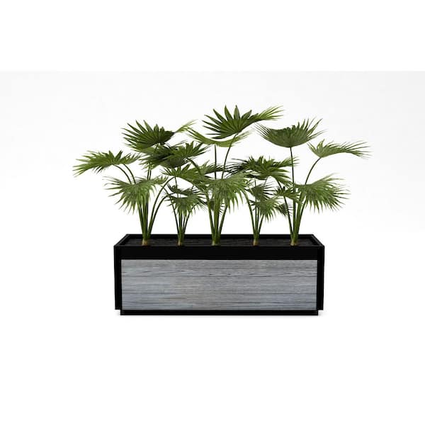 Delta Modern Planter Slate Gray / 45"