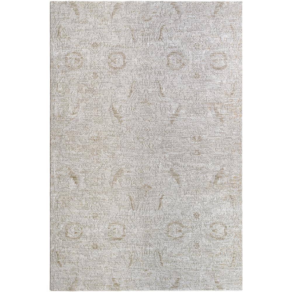 Livabliss Masterpiece Gray Traditional 5 ft. x 7 ft. Indoor Area Rug ...