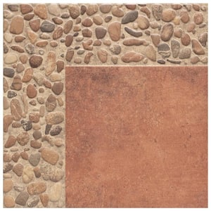 Castellon Cotto 17-5/8 in. x 17-5/8 in. Ceramic Floor and Wall Tile (15.33 sq. ft./Case)
