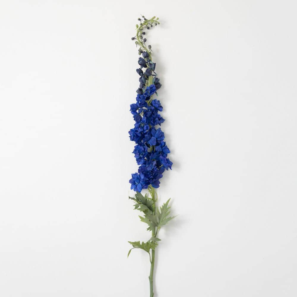 Natural Touch Artificial Delphinium Flower in Cobalt Blue - 47