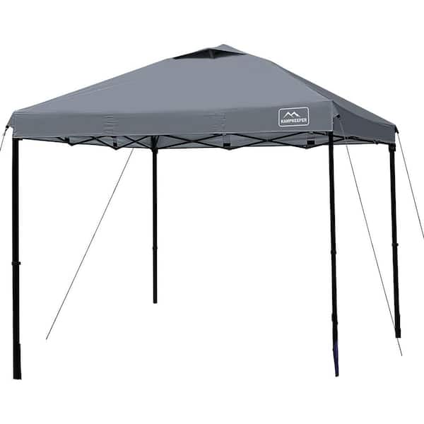 Zeus & Ruta 9.5 ft. W x 9.5 ft. L x 9 ft. H Dark Grey Pop Up