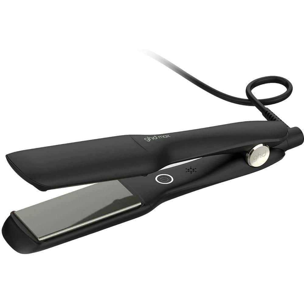  Max Styler 2 in. Wide Plate Flat Iron, Black