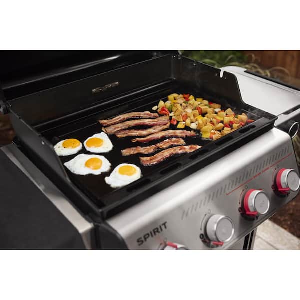 Weber Rust-Resistant Griddle Insert Compatible with Select Large