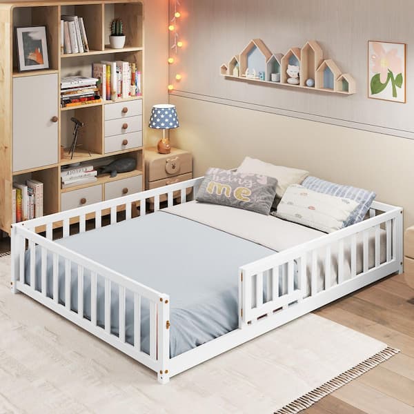 Bed Frames Full Size Montessori Bed Gymax Full Size Floor Bed
