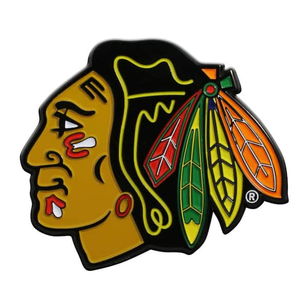 FANMATS 2.7 in. x 3.2 in. NHL Chicago Blackhawks Color Emblem
