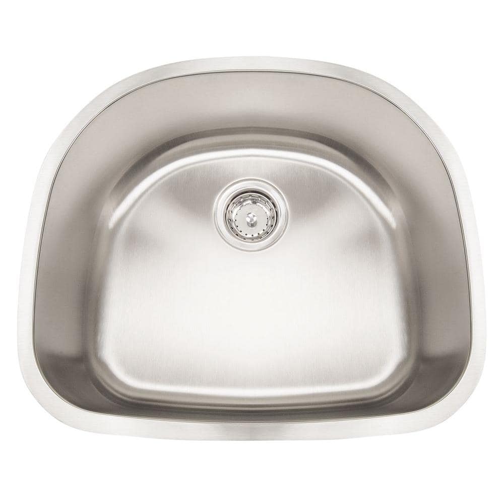 UPC 610585906286 product image for Frigidaire Undermount Stainless Steel 22 in. 0-Hole Single Bowl Kitchen Sink, Si | upcitemdb.com