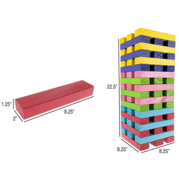 Block & Block Bicolor Giant - Giant Jenga 