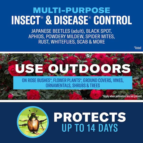 32 oz. Concentrate All-in-One Rose and Flower Insect Killer