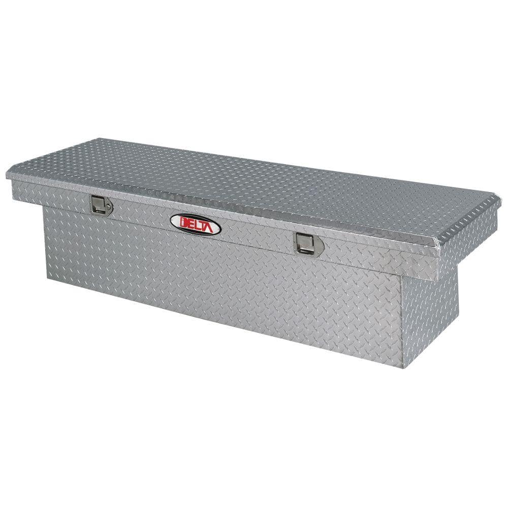 Crescent Jobox 70 in. Diamond Plate Aluminum Full Size Deep Crossover