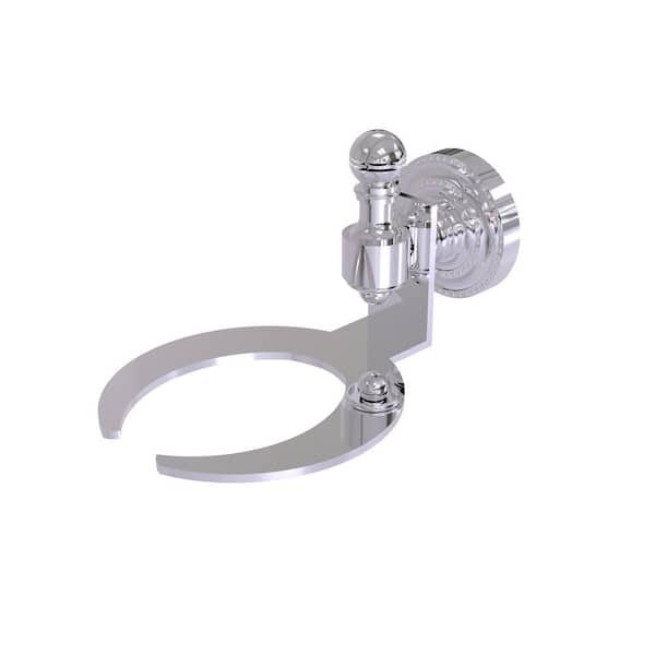 Allied Brass Retro-Dot Collection Wall Mounted Soap Dish in Polished Chrome