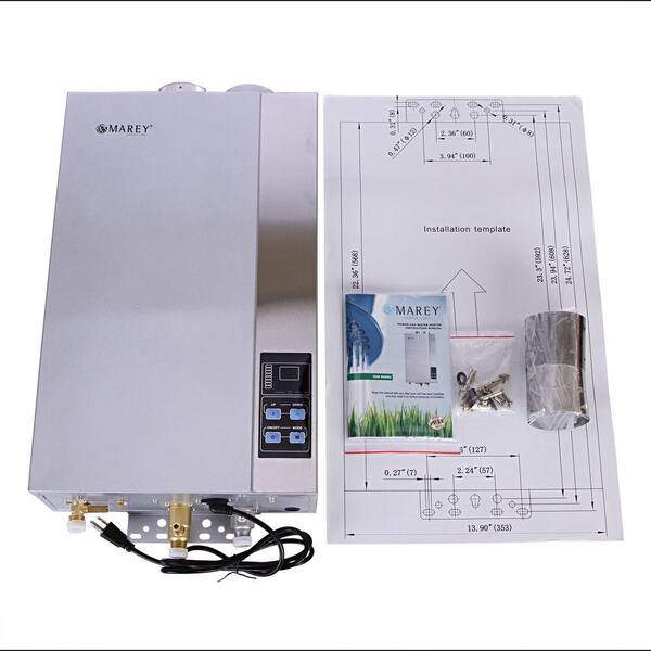 MAREY 4.3 GPM Natural Gas Tankless Water Heater