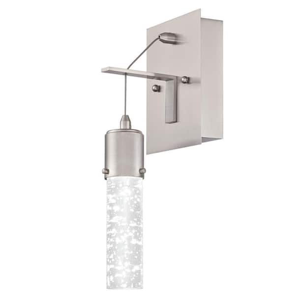 Westinghouse Cava 9-Watt Brushed Nickel Integrated LED Wall Mount Sconce