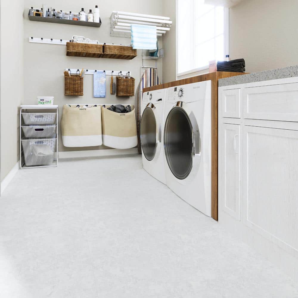 Lightstone 12" x 24" Waterproof Vinyl Tile Flooring