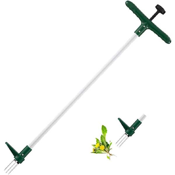 EVEAGE 39.5 in. Weed Puller, Stand Up Weeder Hand Tool, Long
