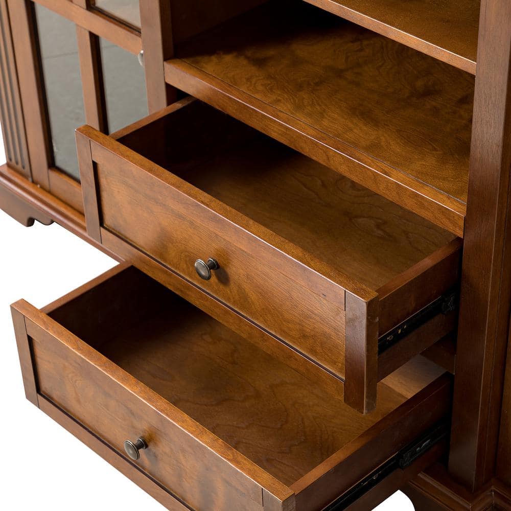 Cedric Acorn TV Stand for TVs up to 65 in. with 2 Drawers - thumbnail 7