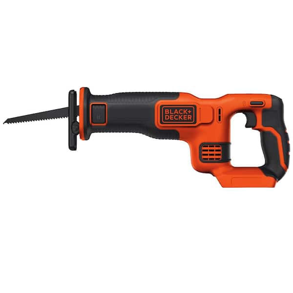 BLACK+DECKER 20V MAX Lithium-Ion Cordless Reciprocating Saw (Tool Only)  BDCR20B - The Home Depot