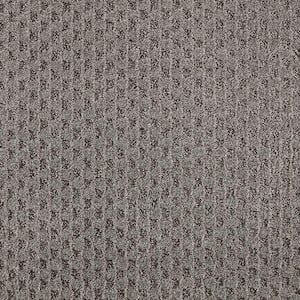 Shiloh Point  - Smooth Stones - Gray 40 oz. Triexta Pattern Installed Carpet