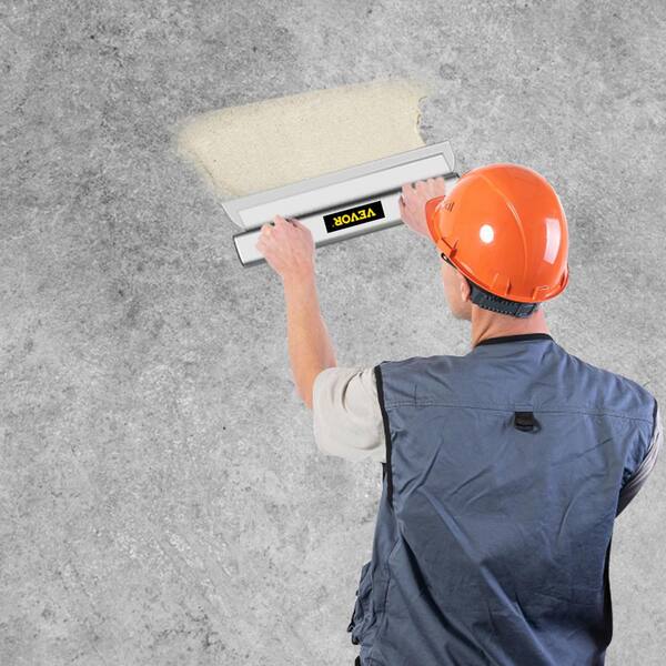 Drywall Skimming Blade 24 In. Smoothing Knife European Stainless Steel Construction Knife Aluminum Blade Profile