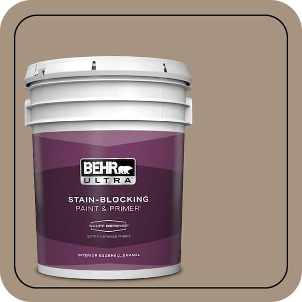 BEHR ULTRA 5 gal. #PPU7-05 Pure Earth Extra Durable Eggshell Enamel Interior Paint & Primer