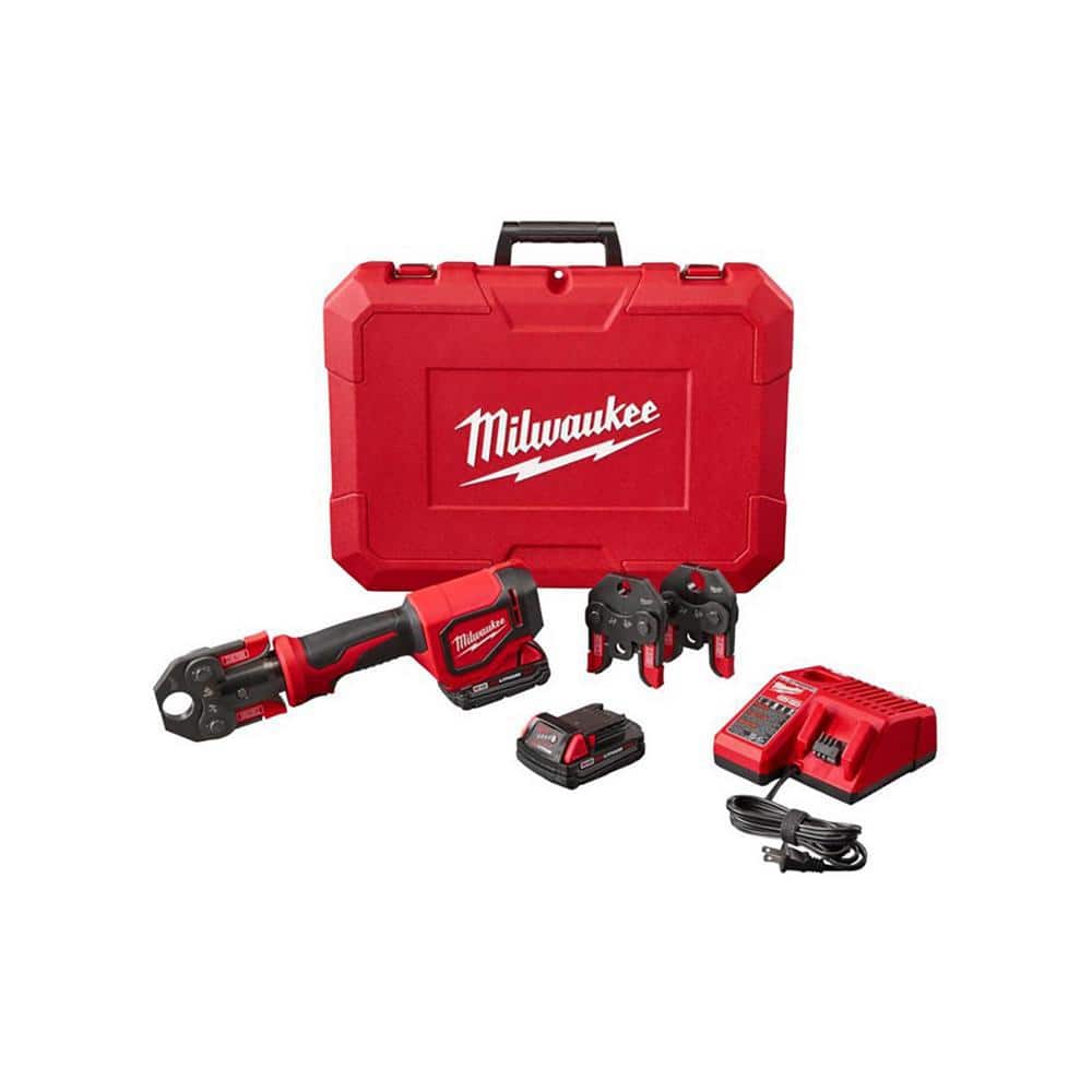 M18 18V Lithium-Ion Cordless Short Throw Press Tool Kit with 3 PEX Crimp Jaws (2) 2.0 Ah Batteries and Charger price history on PriceWatchPro