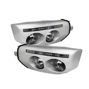 Toyota FJ Cruiser 07-14 Fog Lights With LED Daytime Running Lights W/Switch- Clear