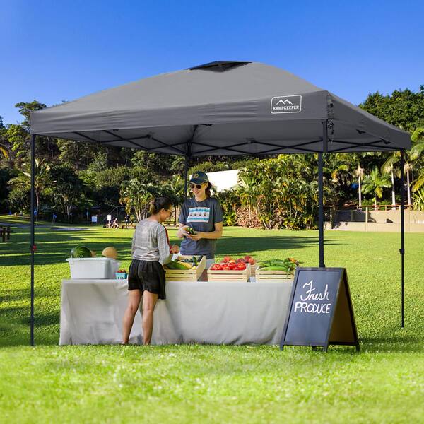 EAGLE PEAK 6.6 ft. x 6.6 ft. Outdoor Portable Pop Up Canopy