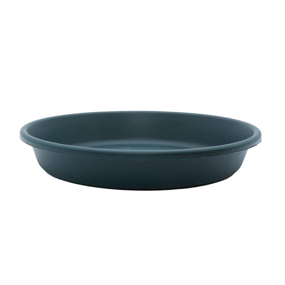 "Classic 14"" Round Plastic Plant Pot Saucer Drip Tray, Seafoam" price history on PriceWatchPro