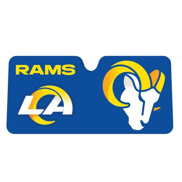 FANMATS NFL - Los Angeles Rams Windshield Sun Shade