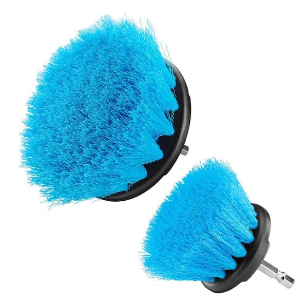 RYOBI Soft Bristle Brush Cleaning Kit (2-Piece) with Hex Shank