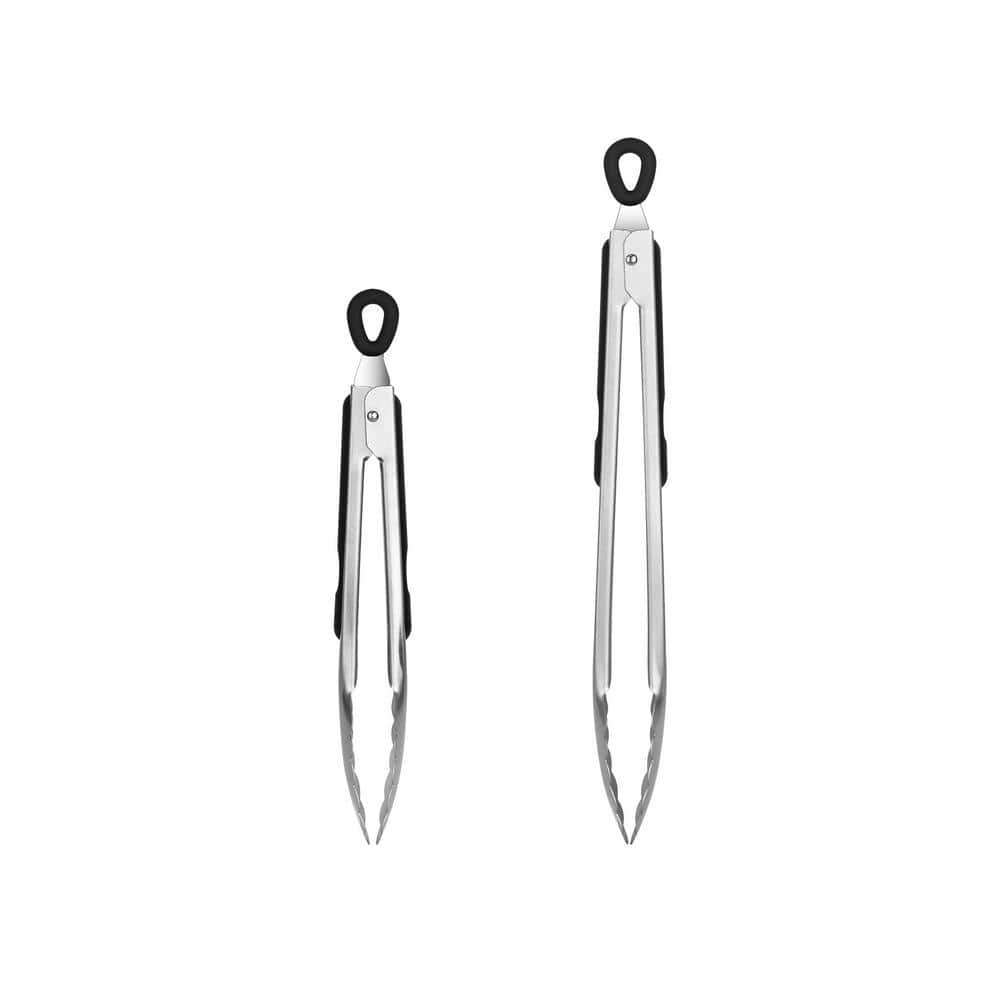 Fox Run Stainless Steel Tong Bundle 7223 - The Home Depot