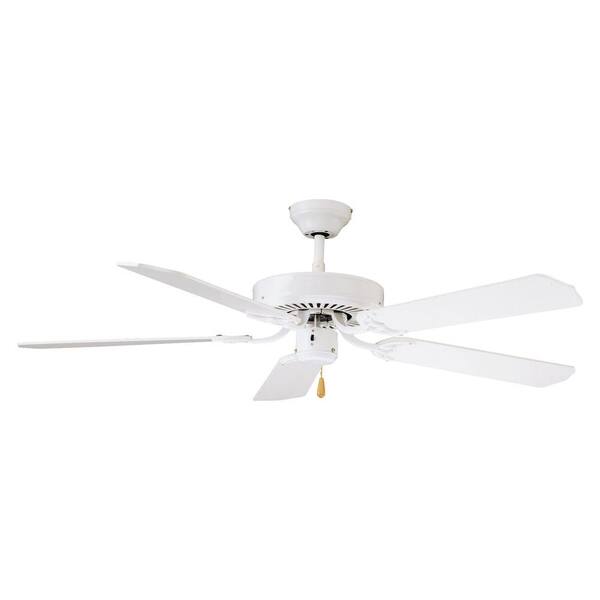 Philips 52 in. White Ceiling Fan with 5 Blades
