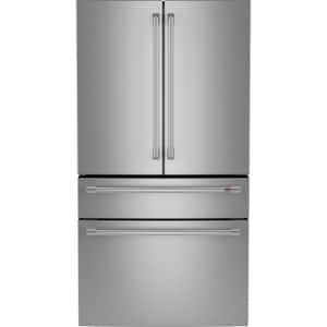 36 in. 23.2 cu. ft. Smart Counter-Depth 4-Door French-Door Refrigerator With Dual-Dispense AutoFill Pitcher