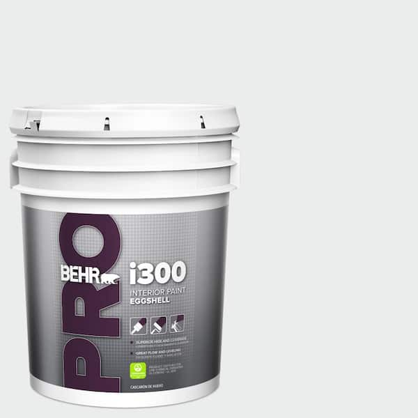 5 gal. #BWC-12 Vibrant White Eggshell Interior Paint