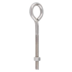 Marine Grade Stainless Steel 3/8-16 X 6 in. Eye Bolt includes Nut