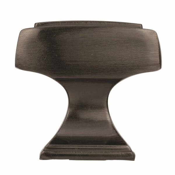 Amerock Mulholland 1-1/4 in. (32mm) Traditional Gunmetal Bar Cabinet Knob - image 5