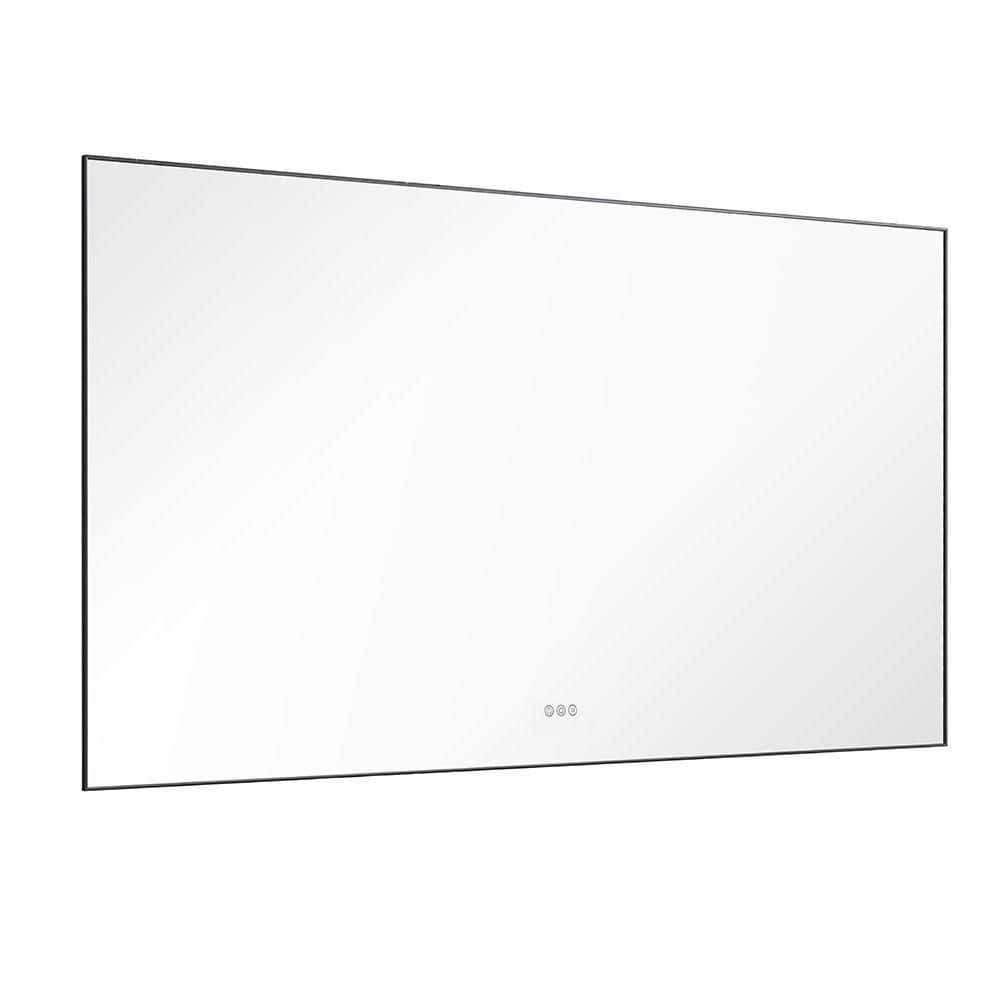 EPOWP 72 In. W X 36 In. H Large Rectangular Aluminium Framed LED ...