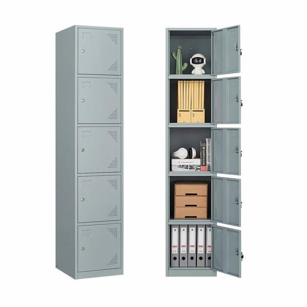 Downtown Storage Cabinet - 2-Shelf, Gray