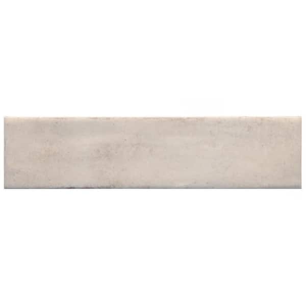 Tribeca Studio Oatmeal 2 in. x 10 in. Porcelain Wall Take Home Tile Sample