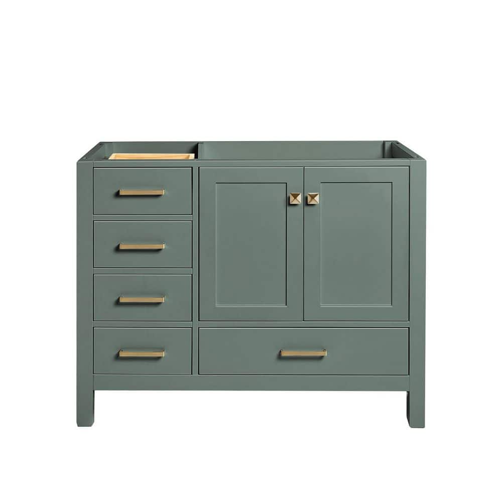 Cambridge 42 in. Single Sink Freestanding Bath Vanity Cabinet without Top in Vintage Sage Green Assembled price history on PriceWatchPro