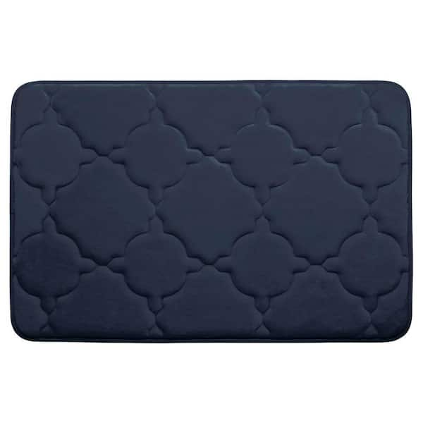 Bounce Comfort Dorothy Premium Extra Thick Memory Foam Bath Mat Aqua