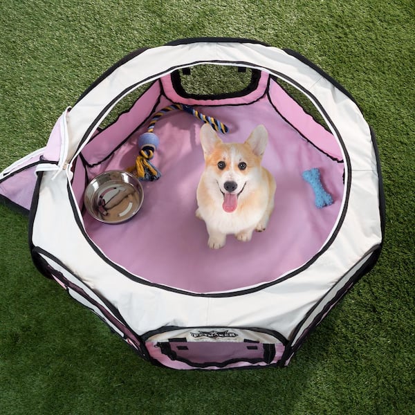 Petmaker 33 in. x 33 in. Portable Pop Up Pet Play Pen with