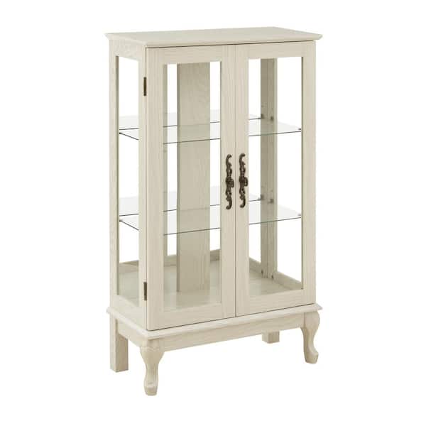 COWLOWN 25.99 in. W x 11.81 in. D x 43.79 in. H Bathroom White Linen Cabinet