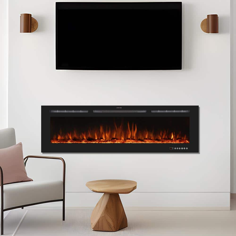 Prismaster Keeps Your Home Stylish 72 In Electric Fireplace Insert