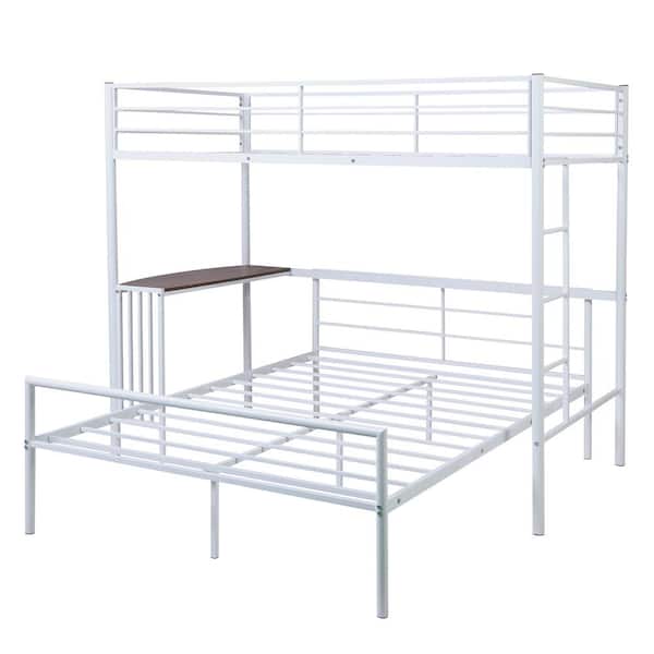 Full Metal Bunk Bed, Ikea Metal Bunk Bed With Desk