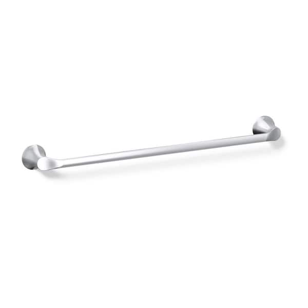 KOHLER Simplice 24 in. Wall Mounted Single Towel Bar in Polished Chrome