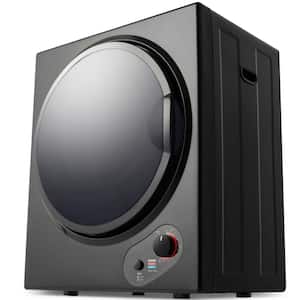 1.5 cu.ft 120 V 850 W Black Portable Electric Dryer
