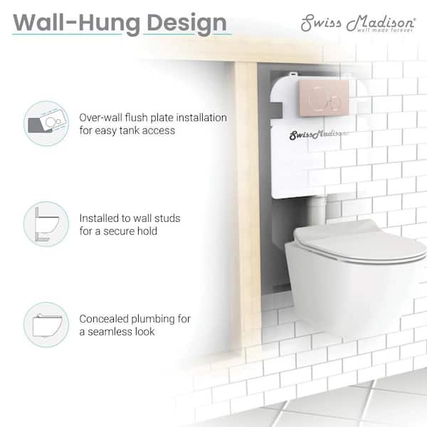 Concealed 2x6 In-Wall Toilet Tank Carrier System Concealed 2x6 In-Wall Toilet Tank Carrier System