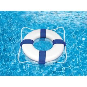 Poolmaster 24 in. Foam Swimming Pool Ring Buoy 55554 - The Home Depot
