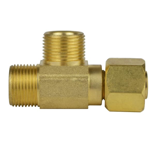 Everbilt 3/8 in. x 3/8 in. Comp Brass Coupling 800759 - The Home Depot